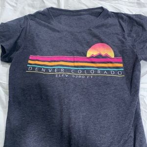 Denver Colorado sunrise shirt